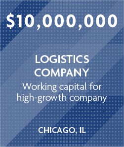 $10,000,000 - Logistics Company