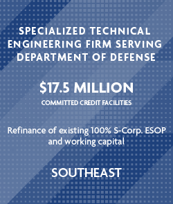 ESOP - Specialized Technical Engineering firm Serving Department of Defense
