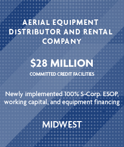 ESOP - Aerial Equipment Distributor and Rental Company